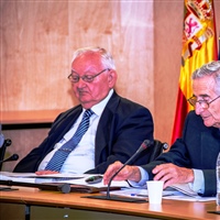 José Mª Grau Delegado de Valencia y Juan Guía Secretario General