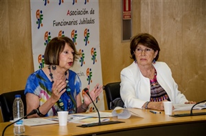 Carmen García Vega y María Antonia Carmena Delegada de Barcelona