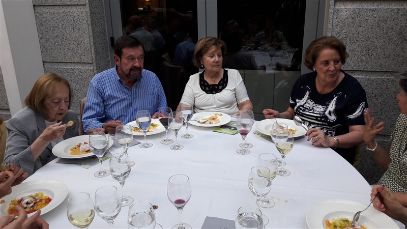 María del Carmen Ruiz, José Manuel Ramirez, Carmen Ríos y Laura Cárcamo