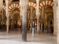 Interior de la Mezquita-Catedral.